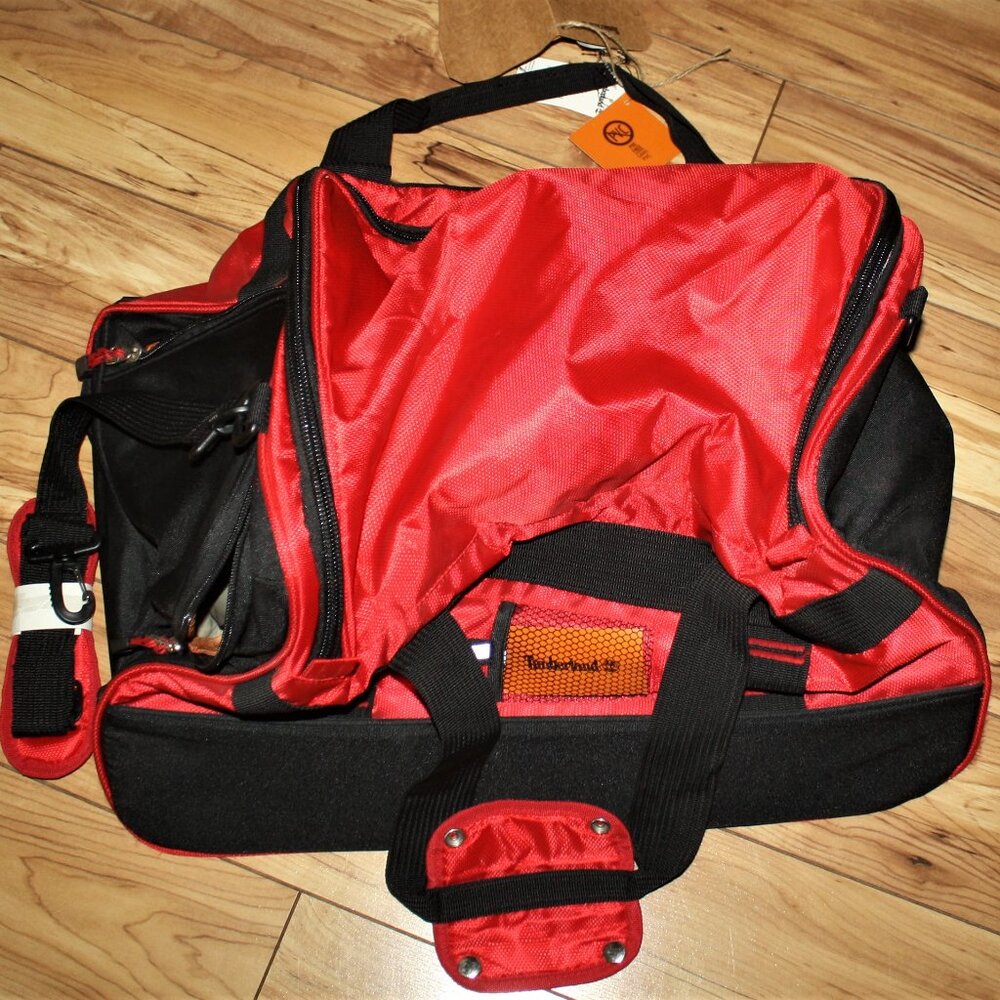 Timberland duffle bag - Jay Peak Trail 22inch duffle Red/Black